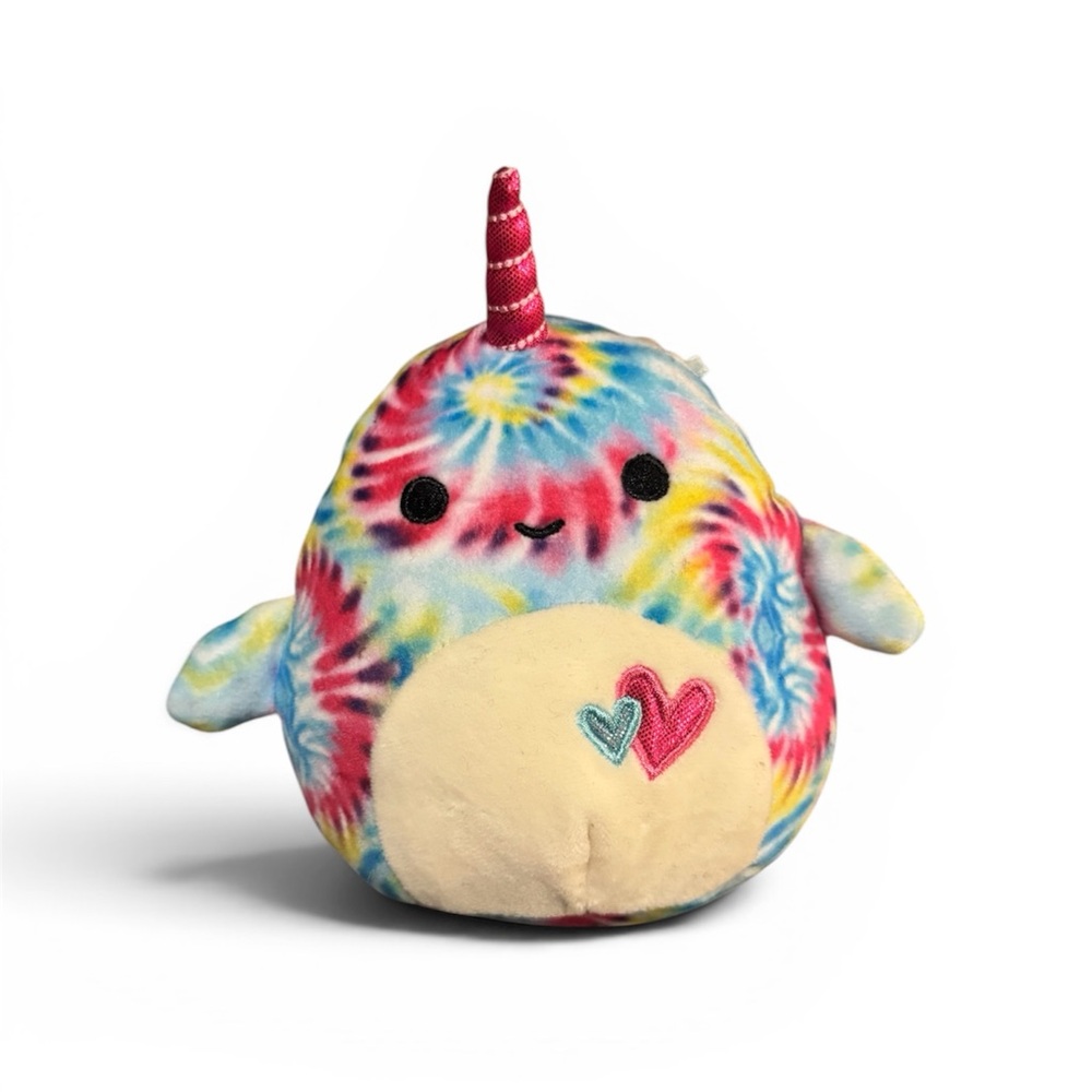 Squishmallows 5” MILAINA Narwal Kellytoy Stuffed Plush